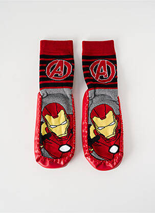 Papuci/pantofi de casă vârf rotund vârf rotund roșu MARVEL băiat