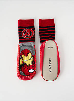 Papuci/pantofi de casă vârf rotund vârf rotund roșu MARVEL băiat