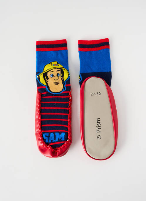 Papuci/Pantofi de casă roșu FIREMAN SAM băiat