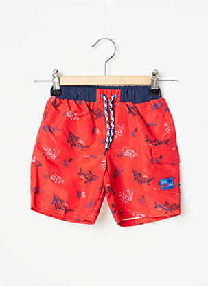 Șort de baie roșu SERGENT MAJOR băiat
