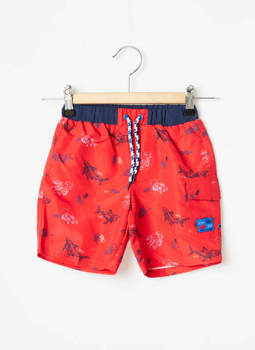 Șort de baie roșu SERGENT MAJOR băiat