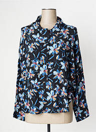 Cămașă imprimeu floral mâneci lungi negru SALSA femme