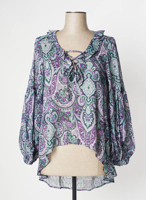 Tunică mâneci lungi violet SALSA femeie