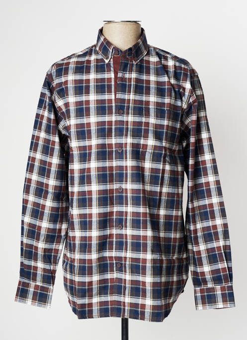 Cămașă cu mâneci lungi maro THERMOLACTYL BY DAMART bărbat