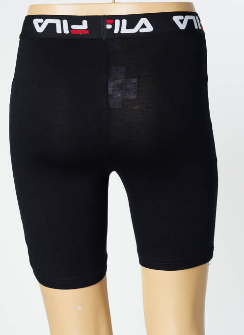 Pantalon de ciclism negru FILA femeie