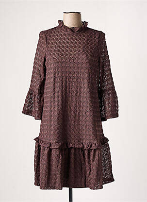 Rochie scurtă maro VERO MODA femeie