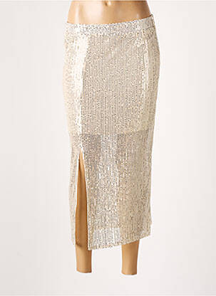 Fustă lungă bej IN APRIL 1986 femeie