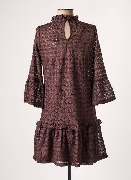 Rochie scurtă maro VERO MODA femeie