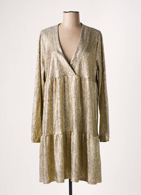 Rochie midi galben IN APRIL 1986 femeie