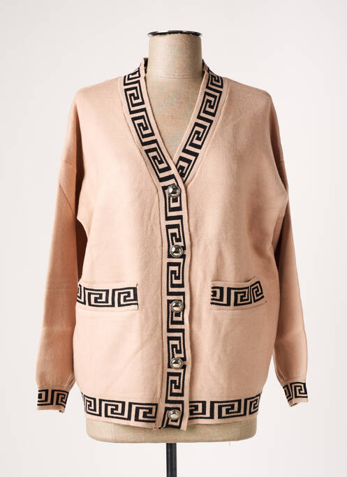 Vestă cu mâneci lungi roz MOËWY femeie