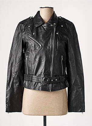 Geci din piele ecologică negru GOA femeie