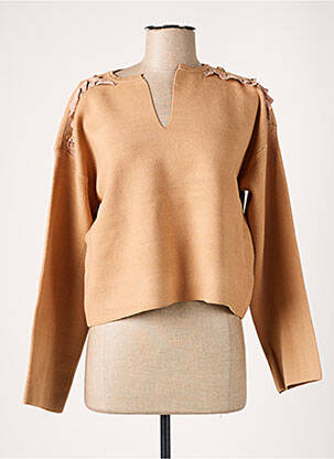 Pulover maro MOËWY femeie