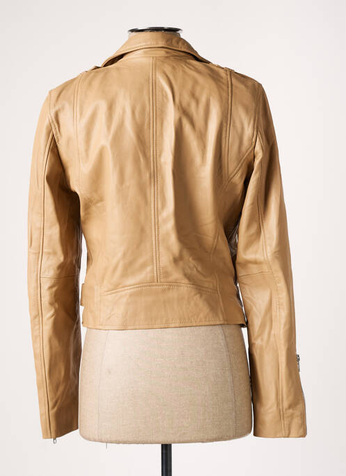 Geci din piele ecologică maro GOA femeie