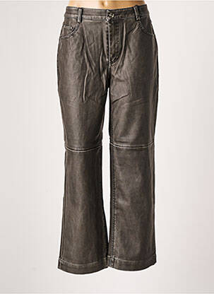 Pantalon larg gri VOYELLES femeie