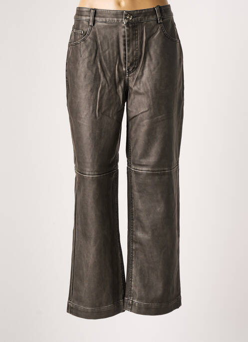 Pantalon larg gri VOYELLES femeie