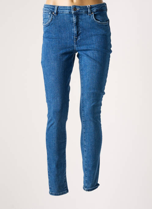 Blugi skinny mărime normală mărime normală albastru ONLY femme