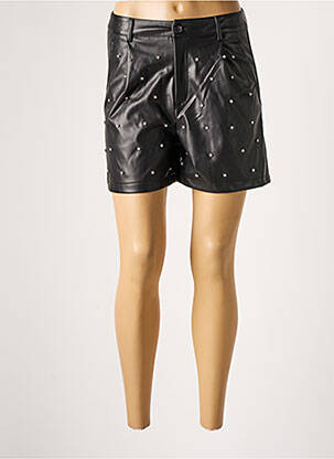 Șort negru VOYELLES femeie