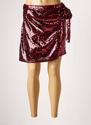 Fustă scurtă roșu IN APRIL 1986 femeie