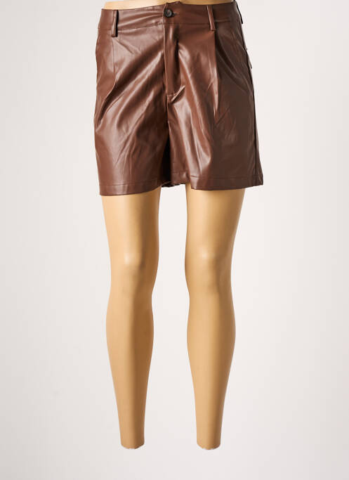 Șort maro VOYELLES femeie