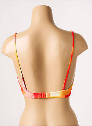 Sutien de costum de baie elasticitate top bentiță portocalie CHERRY BEACH femeie