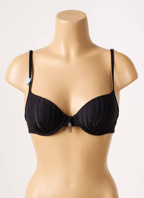 Sutien de costum de baie negru CHERRY BEACH femeie