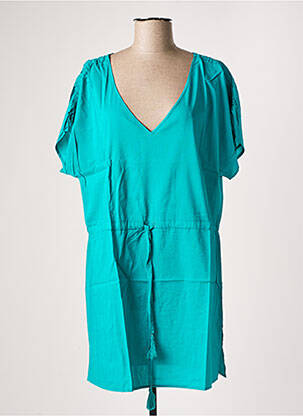 Rochie scurtă mâneci scurte mâneci scurte albastru SIMONE PERELE femeie