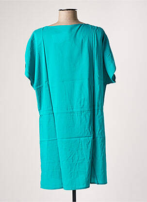 Rochie scurtă mâneci scurte mâneci scurte albastru SIMONE PERELE femeie