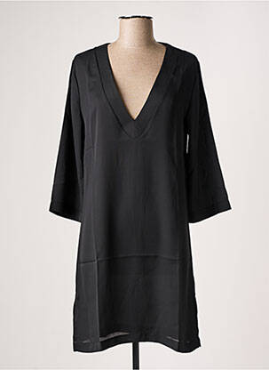 Rochie scurtă mâneci 3/4 mâneci 3/4 negru SIMONE PERELE femeie