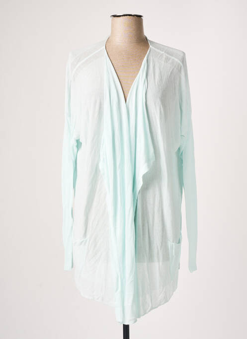 Vestă cu mâneci lungi albastru POLES femeie