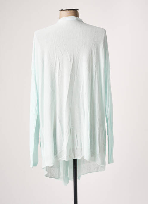 Vestă cu mâneci lungi albastru POLES femeie