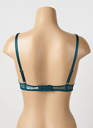 Sutien efect material satinat top sutien push-up verde PASSIONATA femeie