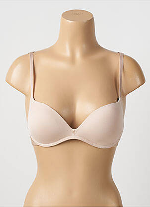 Sutien efect material satinat top sutien push-up piele PASSIONATA femeie