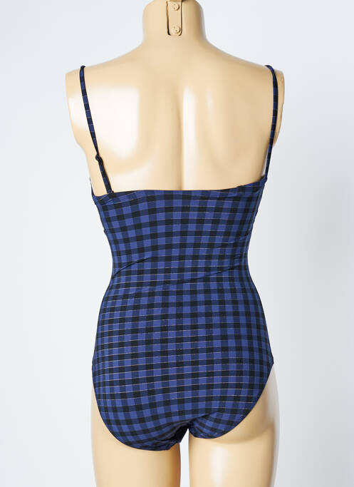 Costum de baie dintr-o singură piesă bretele elastice detașabile sutien cu susținere înaltă și burete detașabil albastru SIMONE PERELE femme