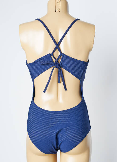 Costum de baie dintr-o singură piesă albastru SIMONE PERELE femeie