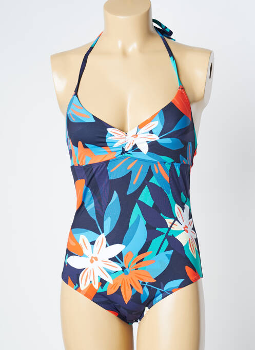 Costum de baie dintr-o singură piesă albastru SIMONE PERELE femeie