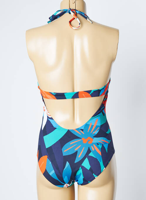 Costum de baie dintr-o singură piesă albastru SIMONE PERELE femeie