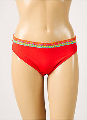 Chiloți de baie roșu ANTIGEL femeie