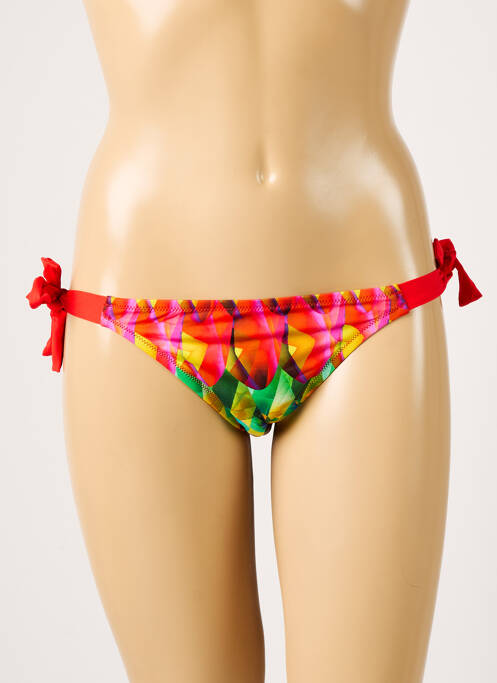 Chiloți de baie roșu ANTIGEL femeie