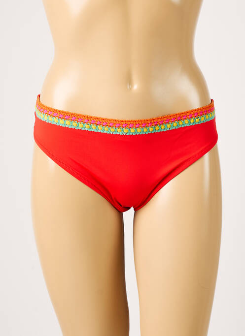 Chiloți de baie roșu ANTIGEL femeie