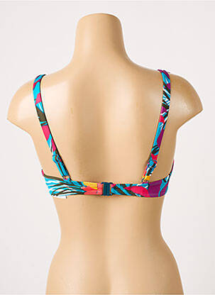 Sutien de costum de baie elasticitate sutien cupe întregi cu decolteu înalt violet SIMONE PERELE femeie