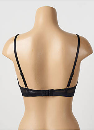 Sutien broderie sutien cupe întregi cu decolteu înalt negru PASSIONATA femeie