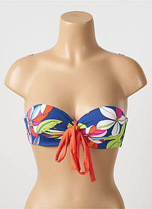 Sutien de costum de baie albastru CHERRY BEACH femeie