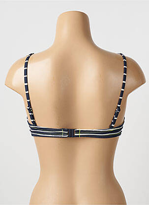 Sutien de costum de baie elasticitate top bentiță albastru CHERRY BEACH femeie
