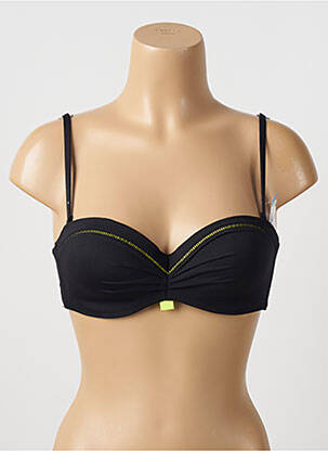 Sutien de costum de baie negru CHERRY BEACH femeie