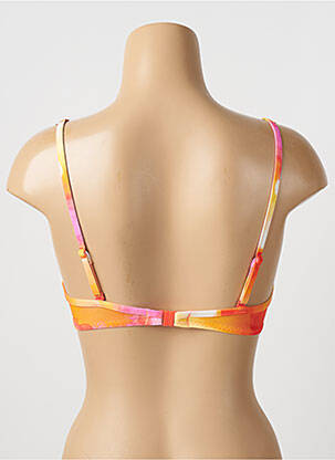 Sutien de costum de baie elasticitate top sutien push-up portocalie CHERRY BEACH femeie
