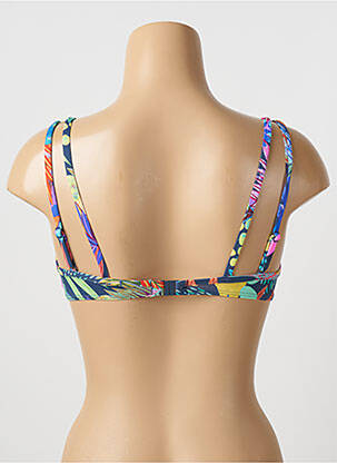 Sutien de costum de baie elasticitate top sutien modelat albastru CHERRY BEACH femeie