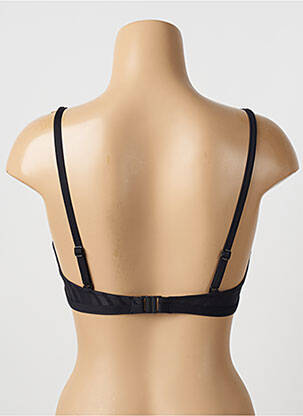 Sutien de costum de baie elasticitate sutien cupe întregi cu decolteu înalt negru CHERRY BEACH femeie