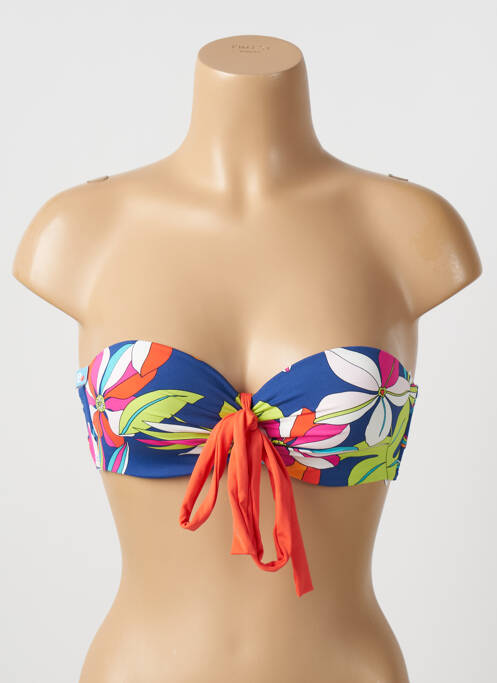Sutien de costum de baie albastru CHERRY BEACH femeie