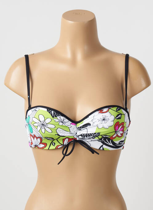 Sutien de costum de baie alb CHERRY BEACH femeie