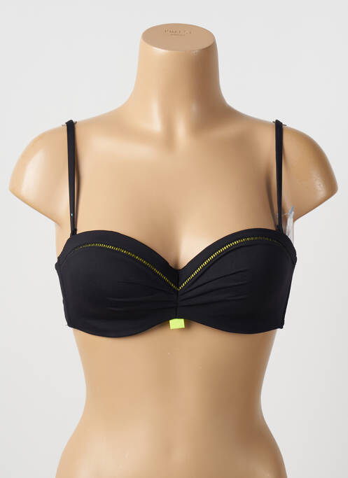 Sutien de costum de baie negru CHERRY BEACH femeie